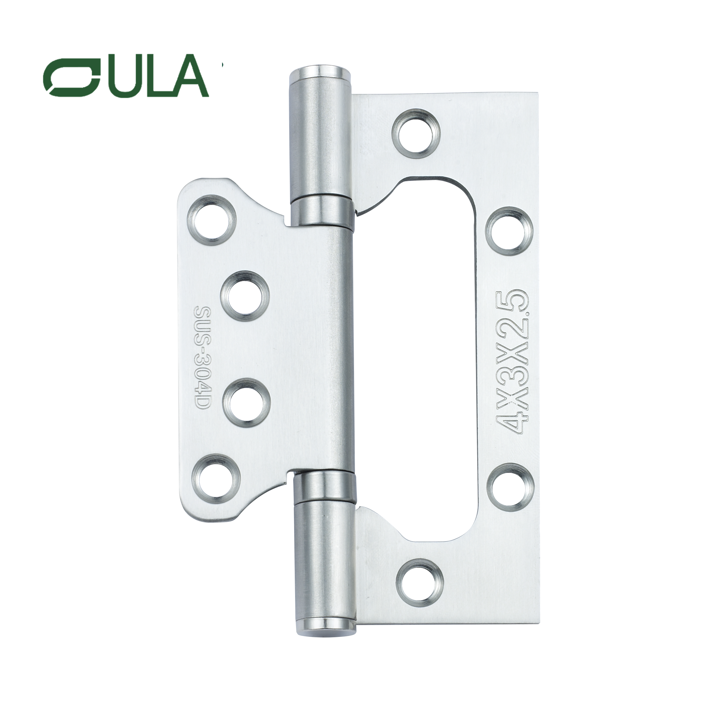 High Quality 4 Inch Stainless Steel Flush Hinge 2BB Door Hinge Heavy Duty Modern Style Butterfly Door for Window and Hotel Use
