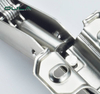 OEM Manufacturer's High Quality 45 Degree Shaped Iron Matrial Slide on Hdraulic Cabinet Hinge 