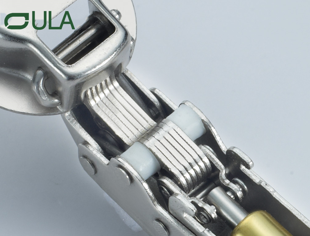 Hydraulic Concealed 105 Degree Iron Spring Hinges Furniture Accessories Hardware for Kitchen Cabinets Doors Bedrooms Home Use