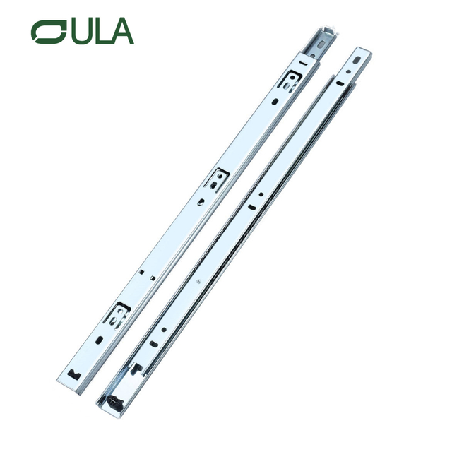 Modern 27mm Iron Drawer Slide Rails Factory High Quality Steel Furniture Hardware Kitchen Dining 70000 Times Cycle Test Fast
