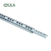 Factory High Quality Zinc 17 Mm Telescopic Channel Mini Drawer Slide Undermounted Runner Slide Rail