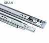 3 Folding Zinc Finish Drawer Slide Furniture Fitting Drawer Rail under Mount Triple Extension Drawer Slide Wholesale