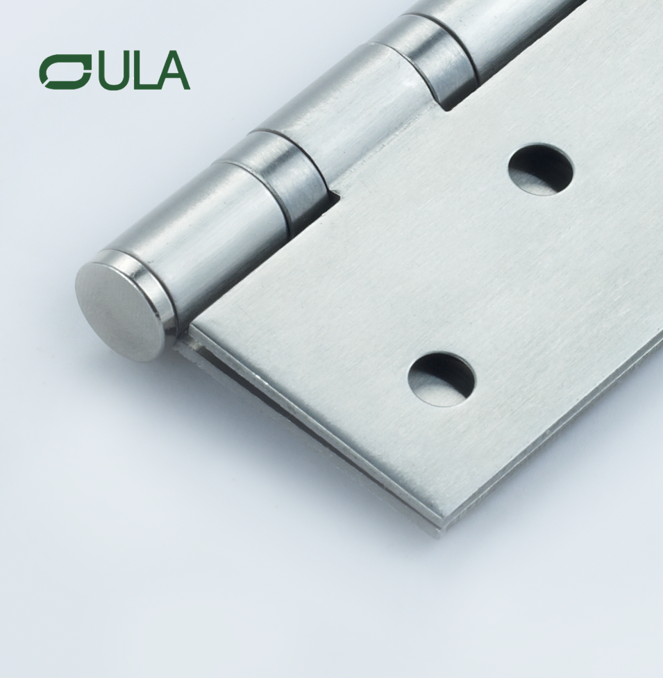 201 & 304 Stainless Steel Flat Door Hinge With Ball Bearing Modern Design for Wodden Door
