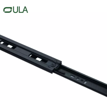 Professional Ball Bearing Black Dotted Finish Drawer Slides