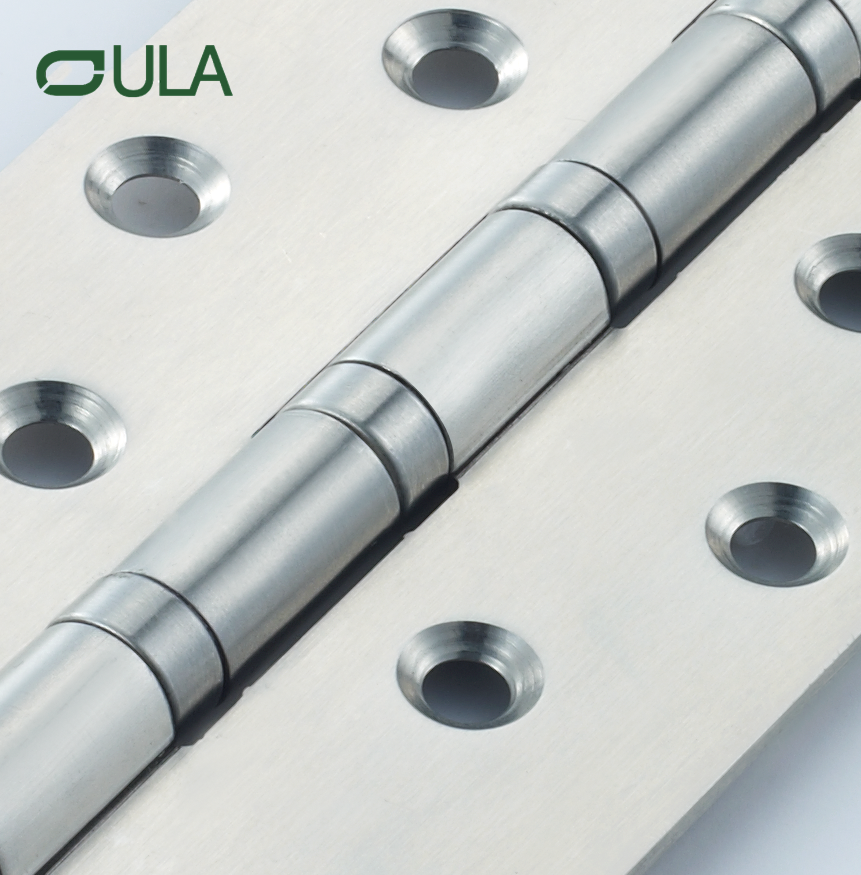 High Quality Stainless Steel Flat Hinges Modern Design Butt Ball Bearing for Hotel Use Wooden Door & Window