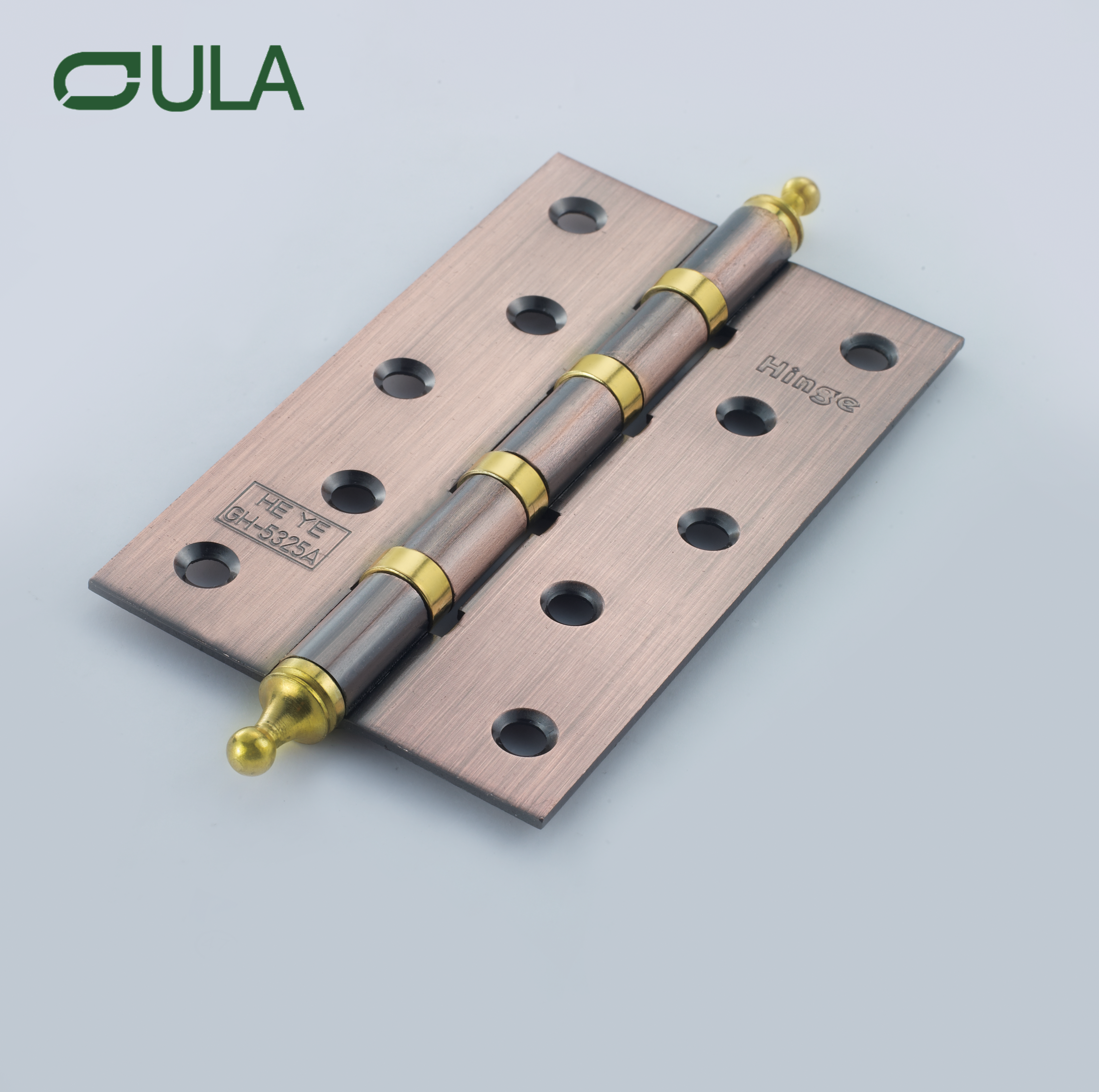 High Quality 5 Inch Heavy Duty Crown Head Door Hinge Durable Iron Pivot Hinge Wooden Door 