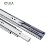 Professional Manufacture Furniture Hardware 3 Folding Telescopic Channel Push to Open Drawer Slide for Wardrobe