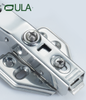Factory Wholesale 105g SS201&SS304 Iron Hydraulic Hinge Interior Clip-On Door Furniture Hinge Wood Kitchen Dining Furniture Dining