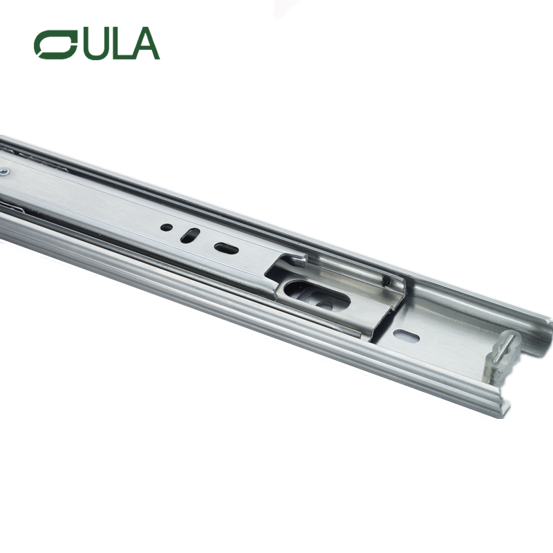 45mm Triple Folding Full Extension Heavy Duty Stainless Steel Drawer Slide Modern Design for Bedroom Bathroom Hotel Kitchen