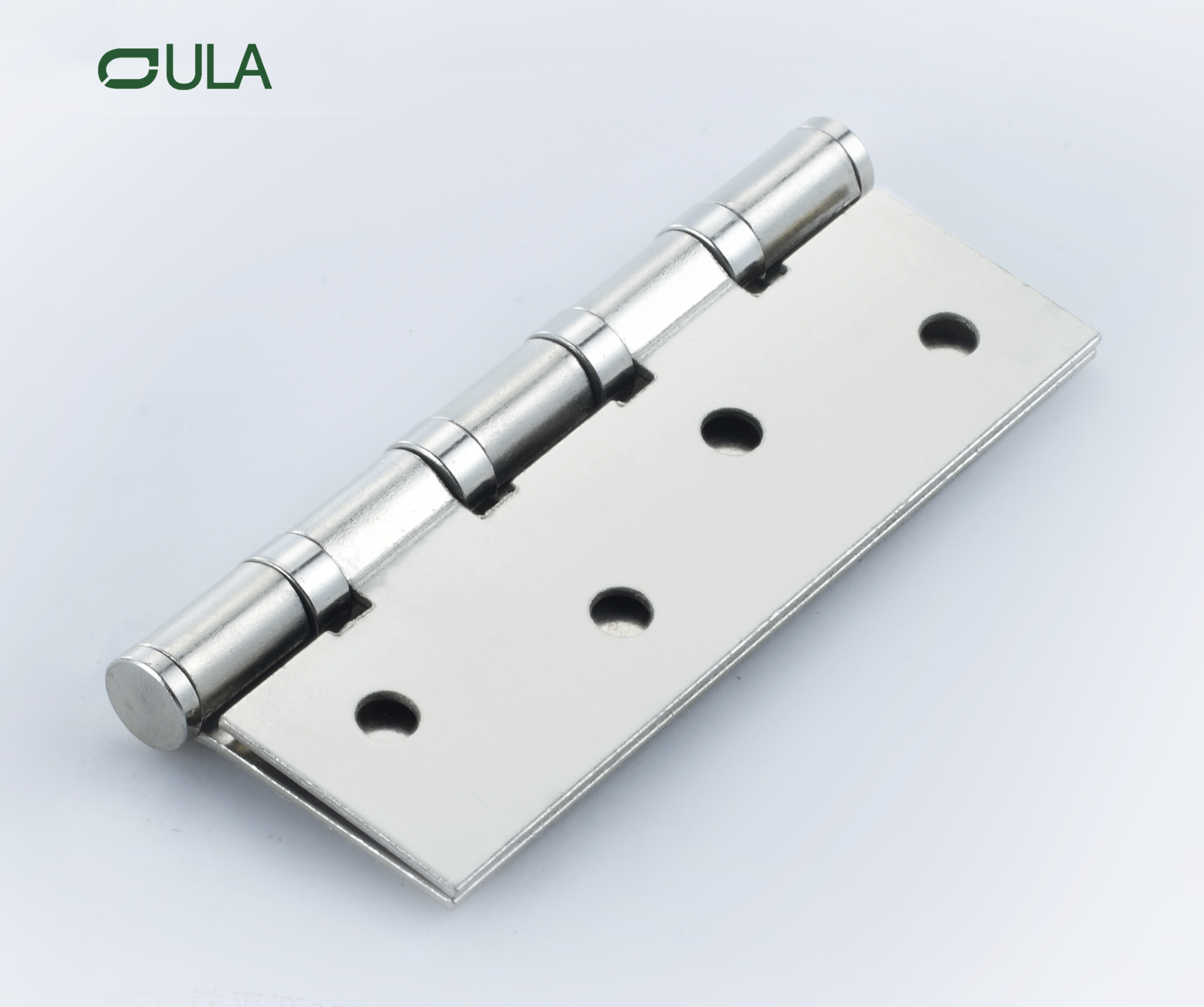 OEM Logo High Quality Iron Brush Steel Flat Butt Door Hinge Ball Bearing Furniture Pivot Door Hinge Window Hotel Use Modern