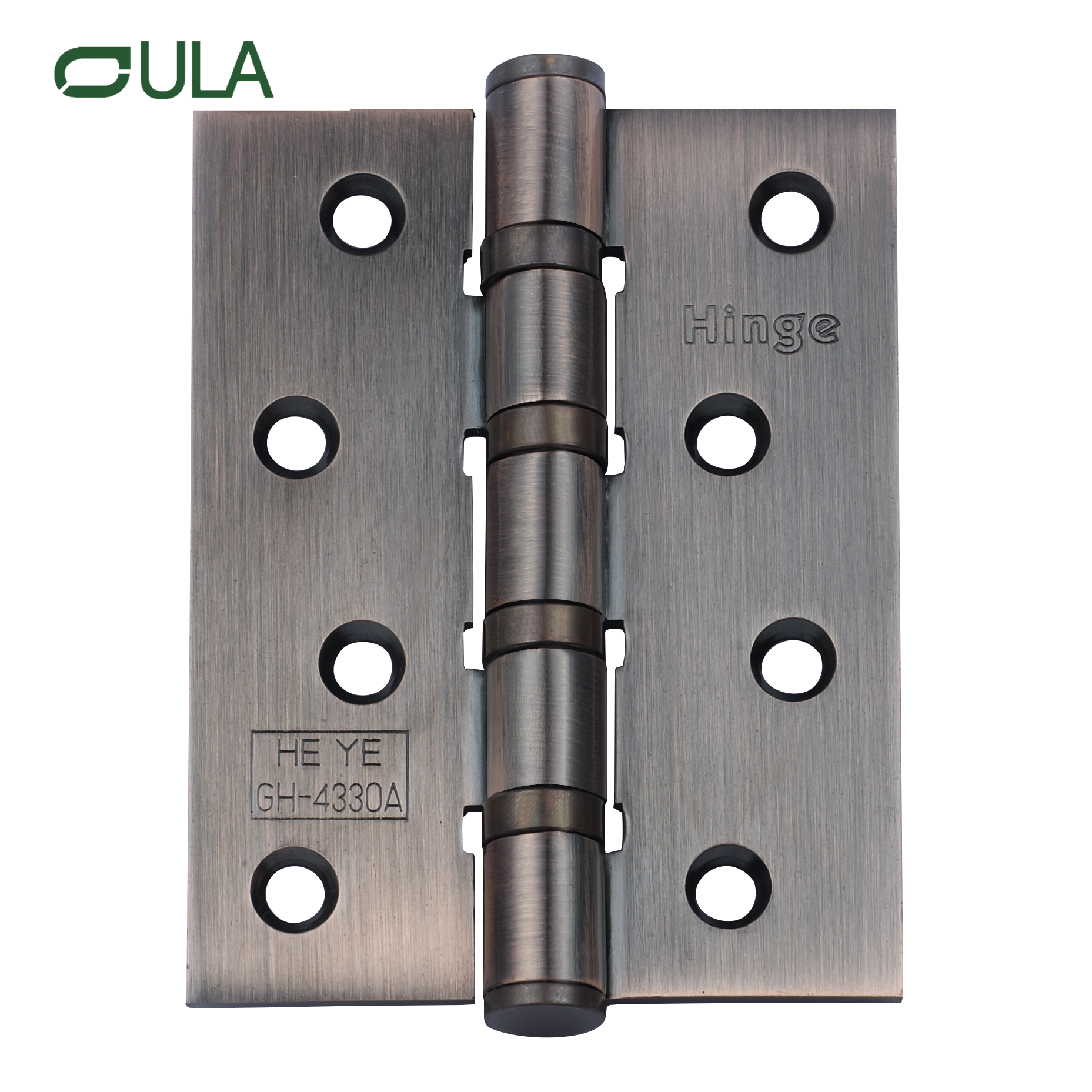  Factory Furniture Hardware Modern Design 4 Inch Heavy Duty Iron Flat Ball Bearing Door Hinge 