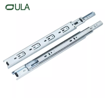 35mm Telescopic Ball Bearing Zinc Finish Drawer Slide