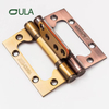 4 Inch standard thickness 3.0mm butterfly flush iron door hinge custom color and logo pivot hinge for furniture