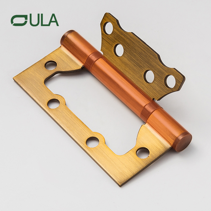 Furniture Hardware Factory 4 Inch Custom Heavy Duty Iron Flat Ball Bearing Door & Cabinet Hinge