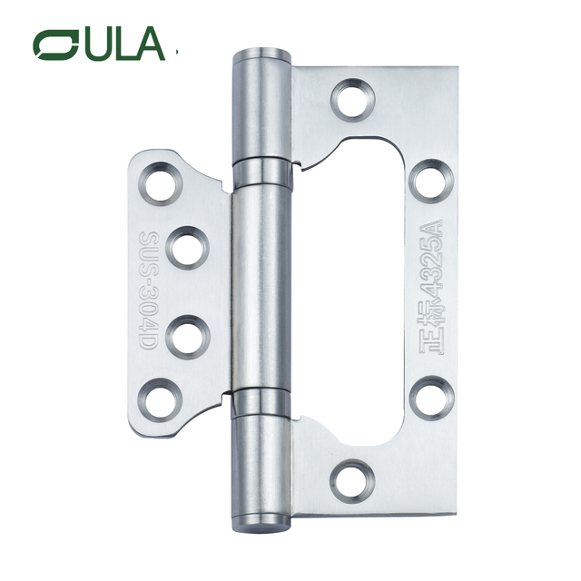 Factory Wholesale Modern Design 4 Inch 2.4mm Stainless Steel Butterfly Flush Door Hinge for Wooden Hotel Windows and Doors