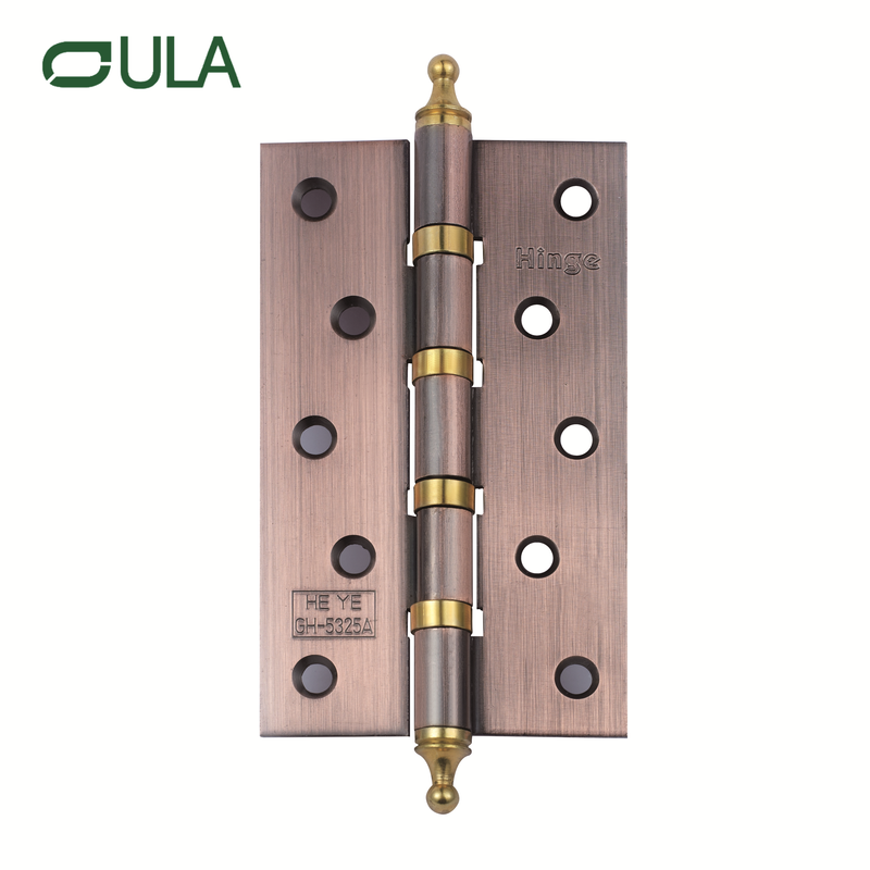 High Quality 5 Inch Heavy Duty Crown Head Door Hinge Durable Iron Pivot Hinge Wooden Door 