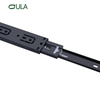 OEM Manufacturer High Quality Ball Bearing Black Finish Push to Open Furniture Hardware Drawer Slide