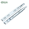 Hot sale Factory Triple Fold Full Extension Telescopic Ball Bearing zinc dotted finish Drawer runner Slides Rails