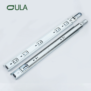 Modern Design 3-Fold Telescopic Ball Bearing Drawer Slide Furniture Kitchen Dining Outdoor Warehouse-Factory Standard OEM/ODM