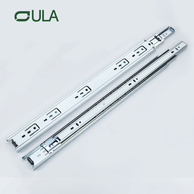 Modern Design 3-Fold Telescopic Ball Bearing Drawer Slide Furniture Kitchen Dining Outdoor Warehouse-Factory Standard OEM/ODM