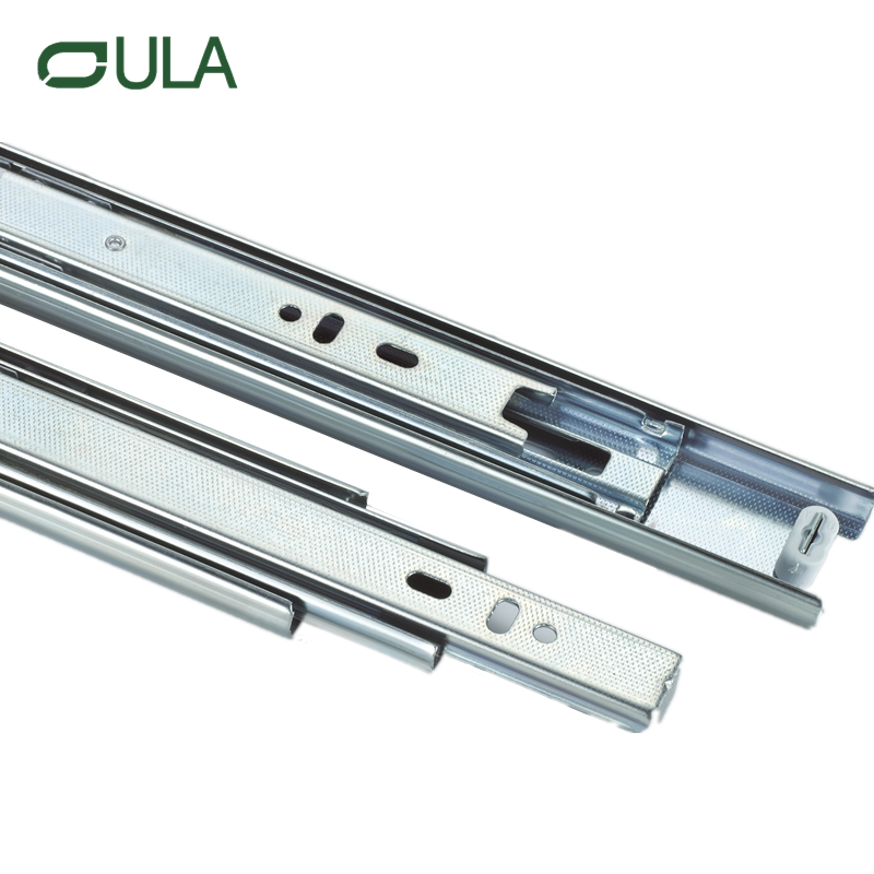 40 mm Telescopic Channel Tool Box Zinc Finish Drawer Slide Rail Furniture Cabinet Accessories Slide Rail