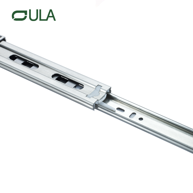 45mm Triple Folding Full Extension Heavy Duty Stainless Steel Drawer Slide Modern Design for Bedroom Bathroom Hotel Kitchen