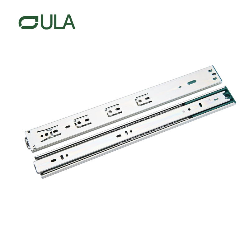 Q235 Material Taiwan Machine Made Super Smooth Drawer Channel Push Open Drawer Slide