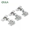 High Quality Soft Closing Stainless Steel Spring Furniture Door Hinge Concealed Clip Insert Kitchen Cabinets Living Room Bedroom