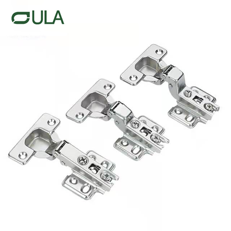 High Quality Soft Closing Stainless Steel Spring Furniture Door Hinge Concealed Clip Insert Kitchen Cabinets Living Room Bedroom