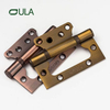 4 Inch standard thickness 3.0mm butterfly flush iron door hinge custom color and logo pivot hinge for furniture