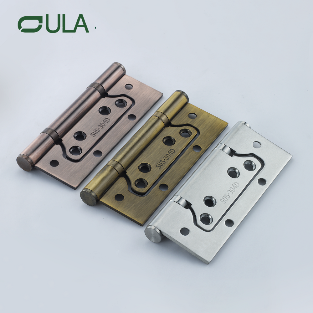 Modern Technical Color Design 5 Inch Stainless Steel Ball Bearing Door Hinge Flush Pivot Door Hinges 