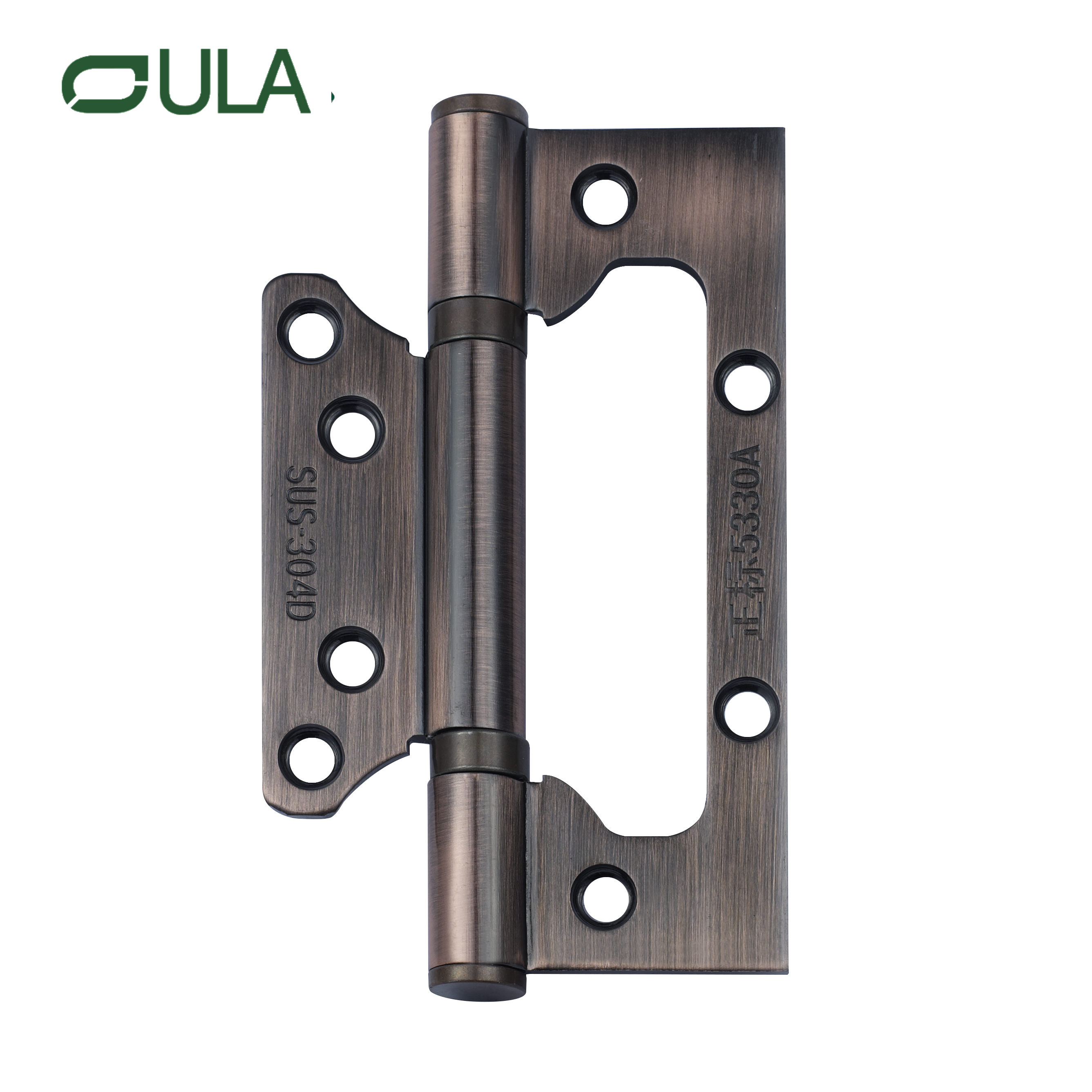 Modern Technical Color Design 5 Inch Stainless Steel Ball Bearing Door Hinge Flush Pivot Door Hinges 