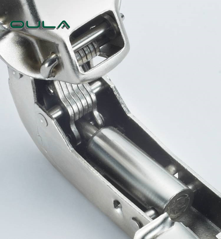 Furniture Spring Kitchen Cabinet Kitchen Hydraulic Hinges 90 degree special shaped hydraulic hinge