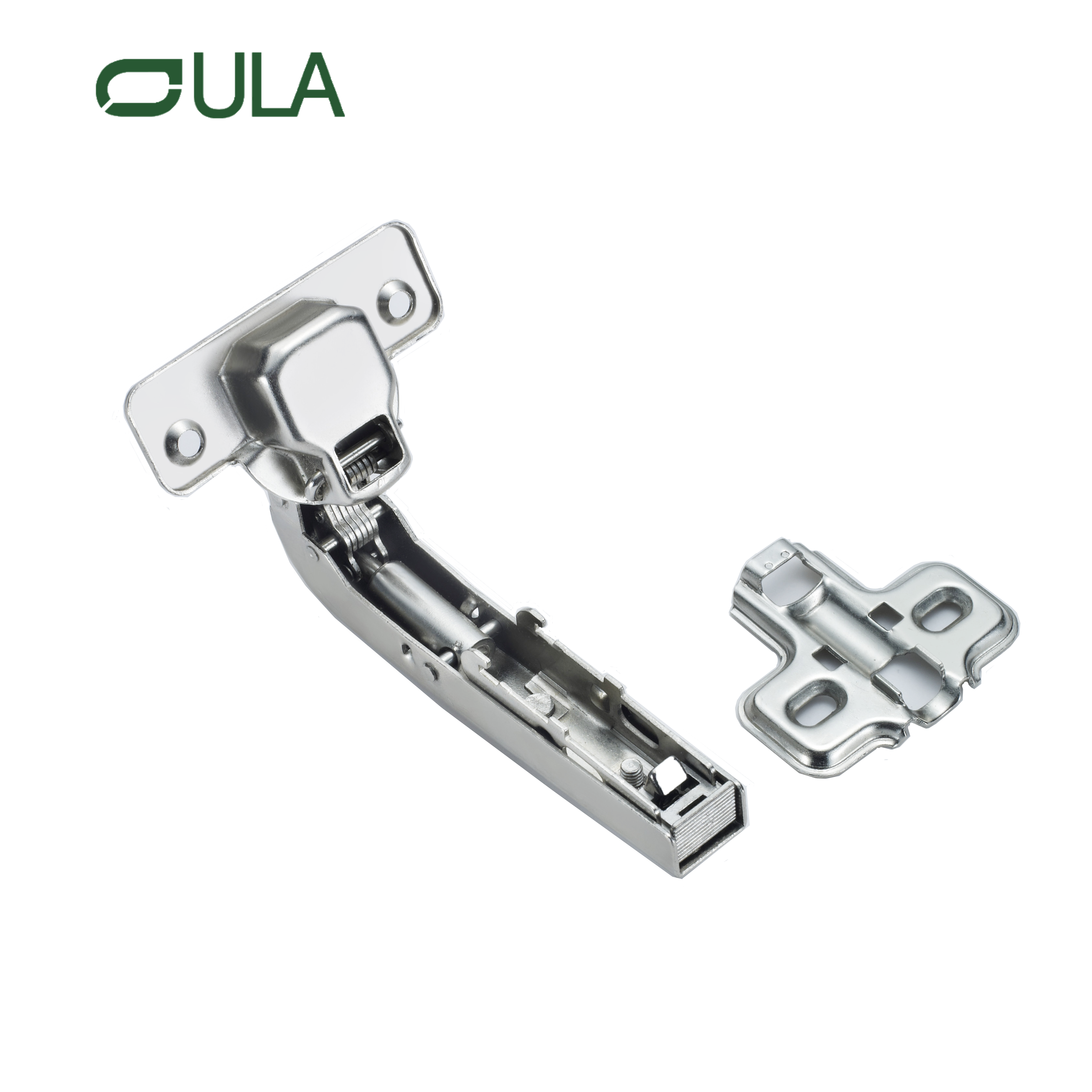 Furniture Hinges 90 Degree Angle Corner Soft Close Iron Clip on Special Hydraulic Hinge for Cabinet