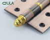 Antique Copper 4 Inch Big Crown Head Security Ball Bearing Door Hinge Modern Design Iron Window Hinge Hotels Factory Wholesale