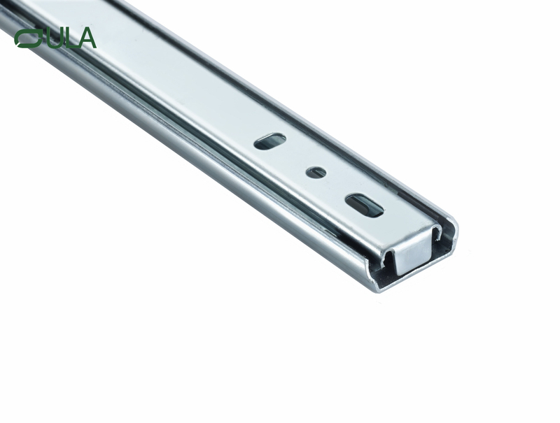 Modern 27mm Iron Drawer Slide Rails Factory High Quality Steel Furniture Hardware Kitchen Dining 70000 Times Cycle Test Fast