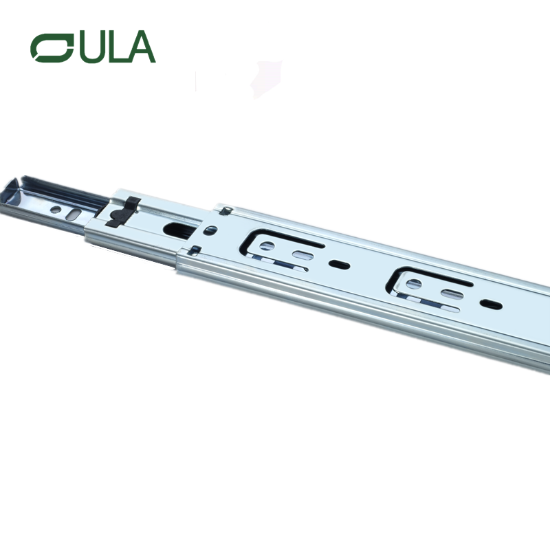 10-24 Inch Telescopic Channel Drawer Runner Slide Rail Full Extension for Drawers