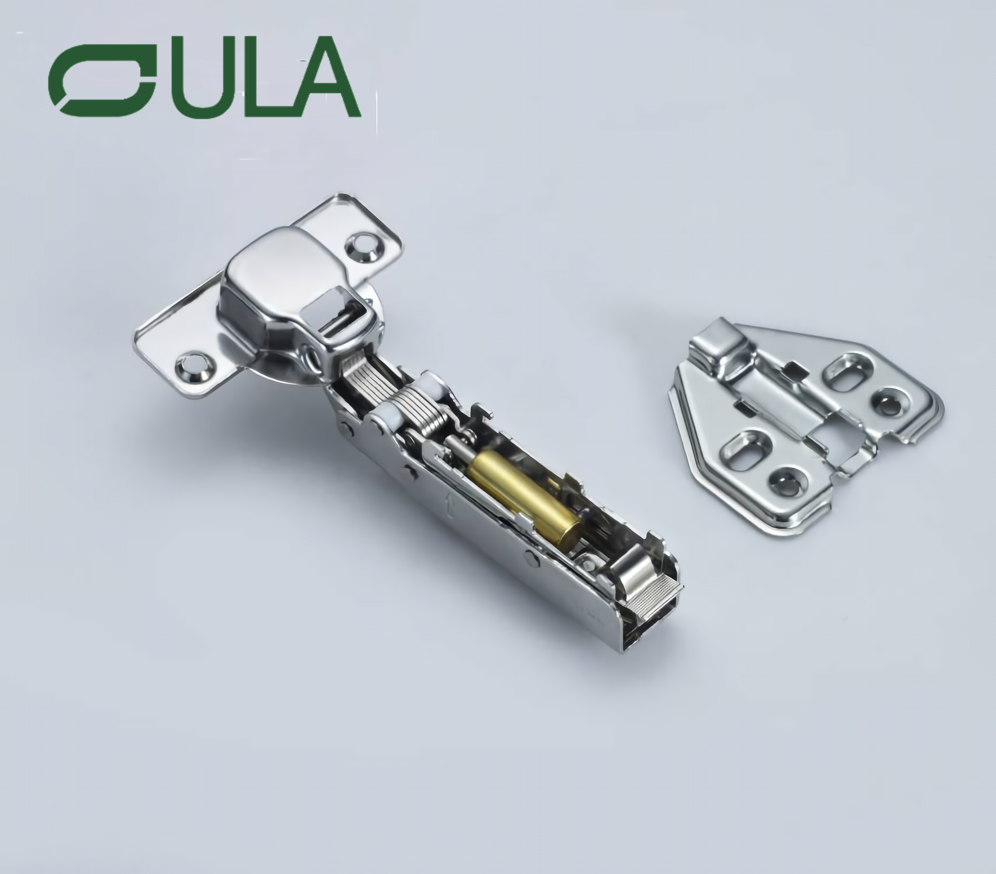 Factory Wholesale 105g SS201&SS304 Iron Hydraulic Hinge Interior Clip-On Door Furniture Hinge Wood Kitchen Dining Furniture Dining
