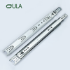 Telescopic channel zinc dotted finish drawer slide heavy duty 40KGS loading smooth slide rail for furniture