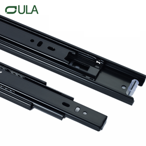Manufacturer 45 mm Wholesale Telescopic Ball Bearing Drawer Slide Under Mounted Furniture Slides