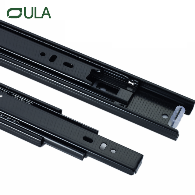 Manufacturer 45 mm Wholesale Telescopic Ball Bearing Drawer Slide Under Mounted Furniture Slides