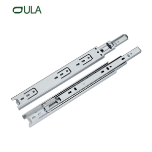 Hot Sale Telescopic Channel Stainless Steel Drawer Slide 35mm Ball Bearing Drawer Slide Rail