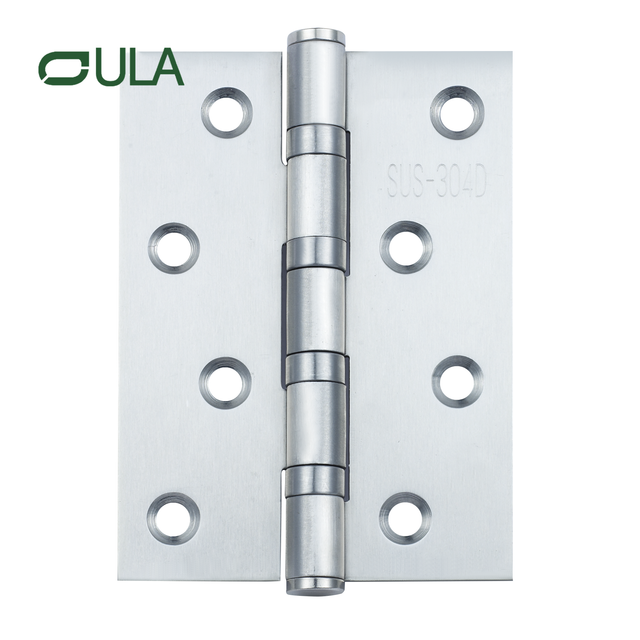 201 & 304 Stainless Steel Flat Door Hinge With Ball Bearing Modern Design for Wodden Door