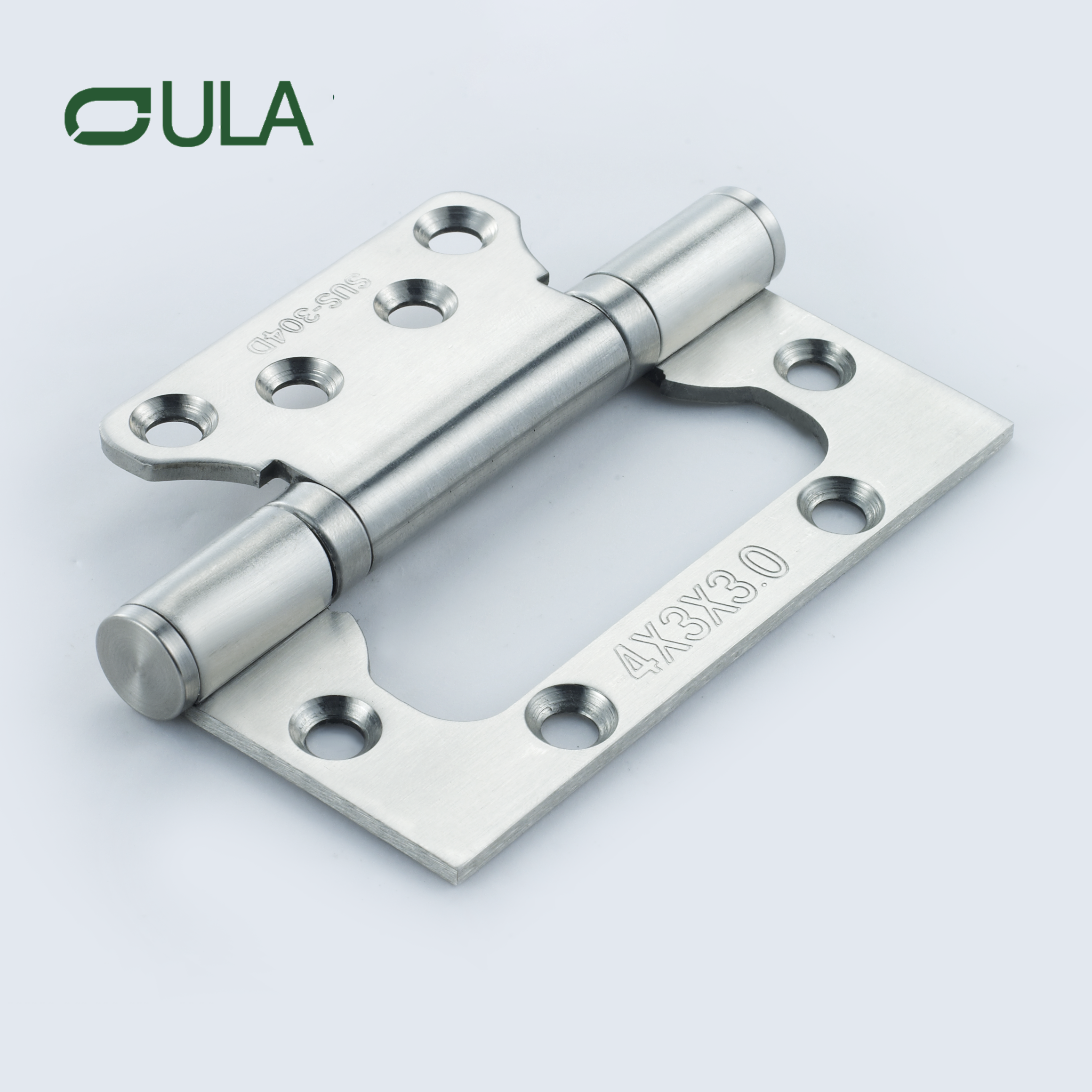 Manufacturer Wholesale Modern Design 304/201 Stainless Steel Hardware Butterfly Flush Pivot Hinge for Window Door