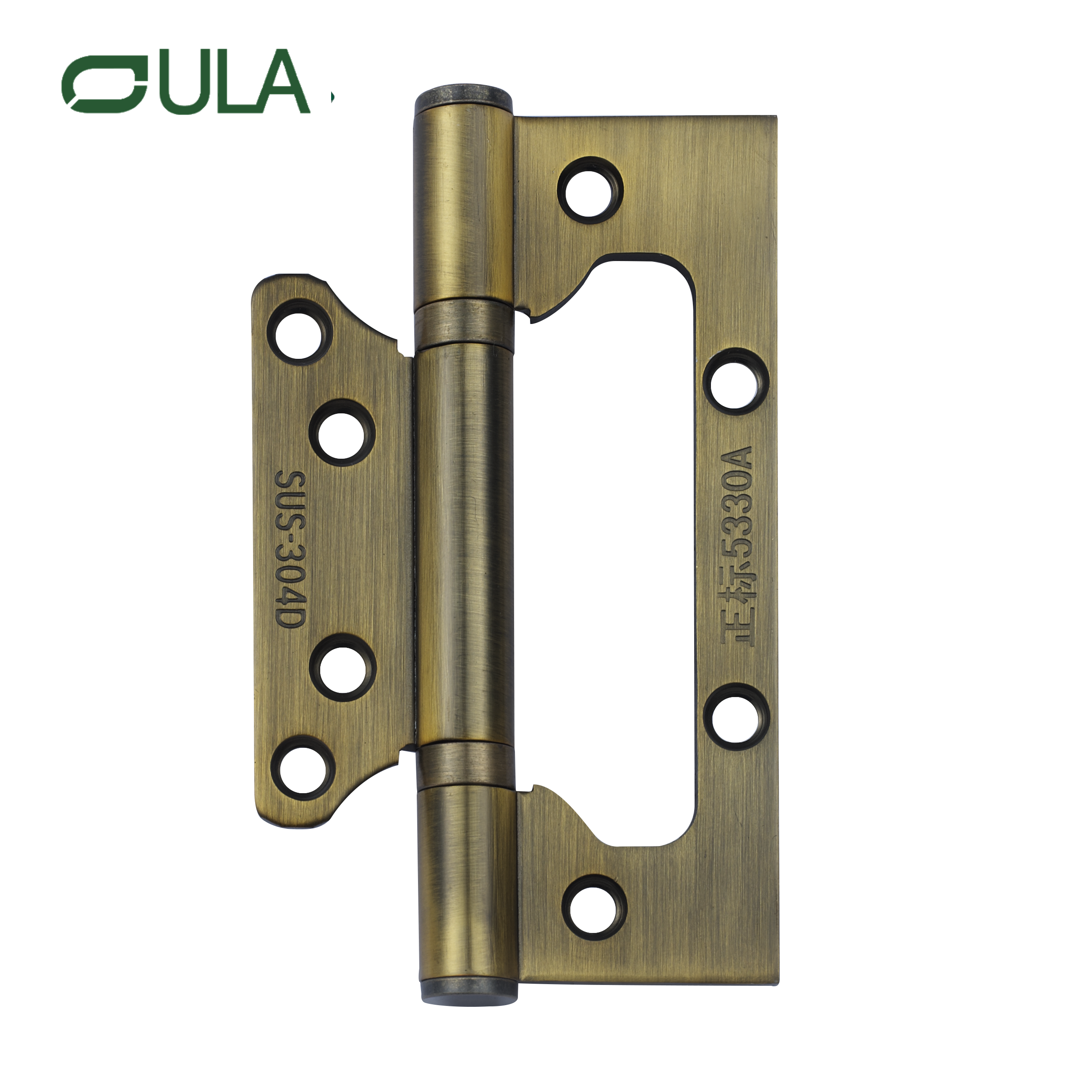 Modern Technical Color Design 5 Inch Stainless Steel Ball Bearing Door Hinge Flush Pivot Door Hinges 