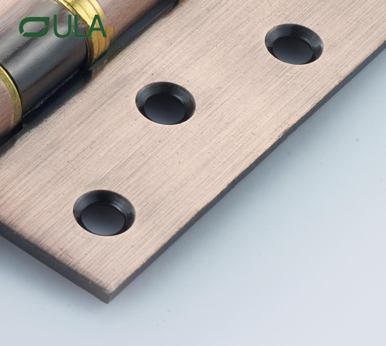 Antique Copper 4 Inch Big Crown Head Security Ball Bearing Door Hinge Modern Design Iron Window Hinge Hotels Factory Wholesale