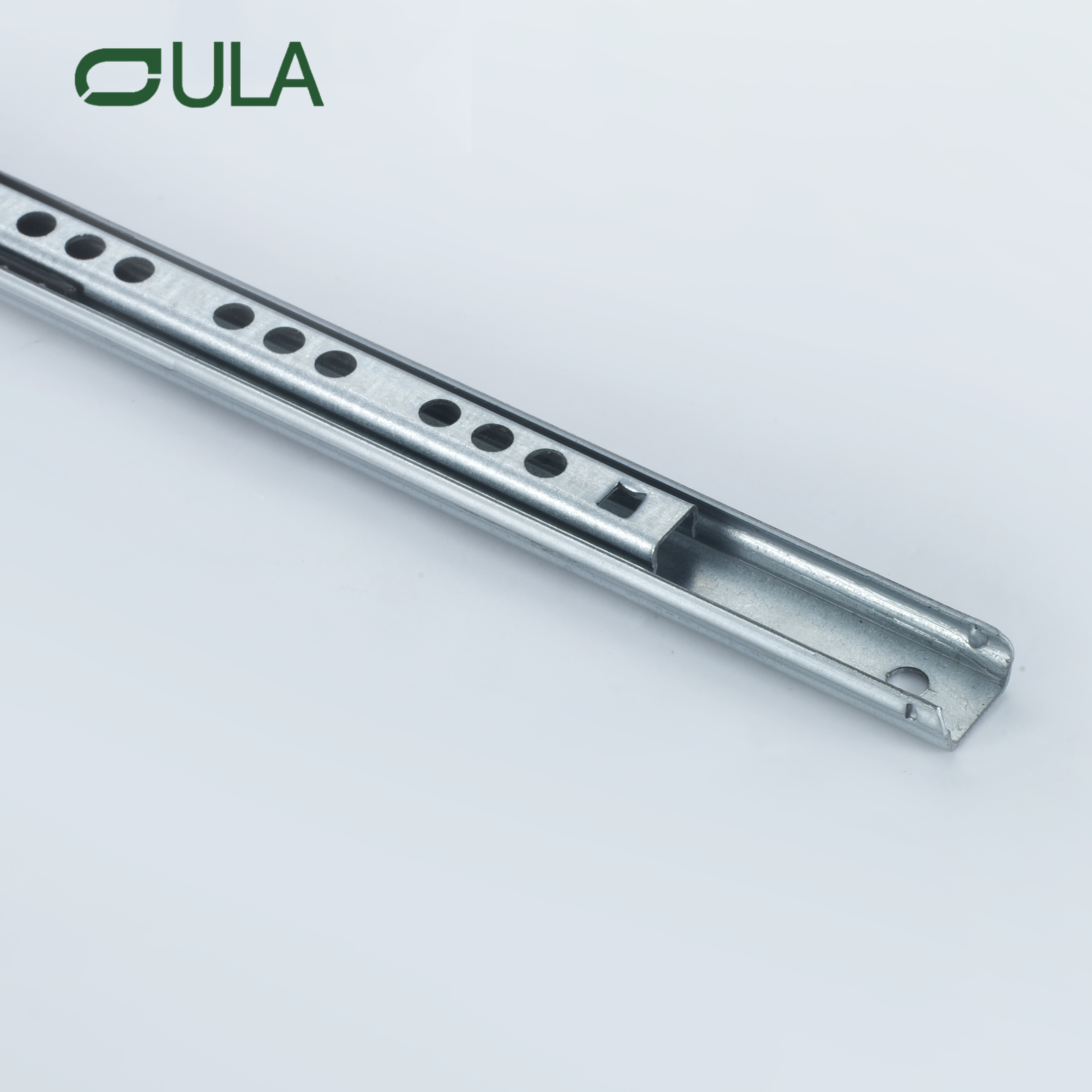 Professional Manufacture 2 Folding Drawer Slides 17mm Slim Telescopic Channel Drawer Slides