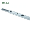 Factory High Quality Zinc 17 Mm Telescopic Channel Mini Drawer Slide Undermounted Runner Slide Rail