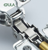 Factory Wholesale 90g Concealed Stainless Steel Hydraulic Hinge Interior Clip-On Door Furniture Hinge Wood Kitchen Dining Furniture Dining