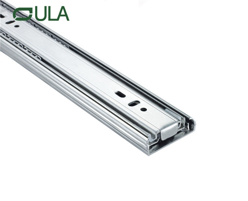45mm Triple Folding Full Extension Heavy Duty Stainless Steel Drawer Slide Modern Design for Bedroom Bathroom Hotel Kitchen